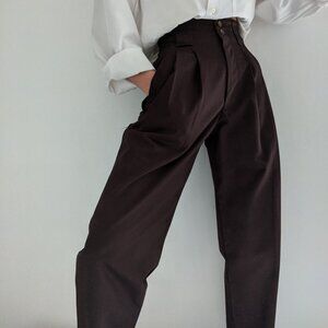na nin townes trousers – espresso (size xl)